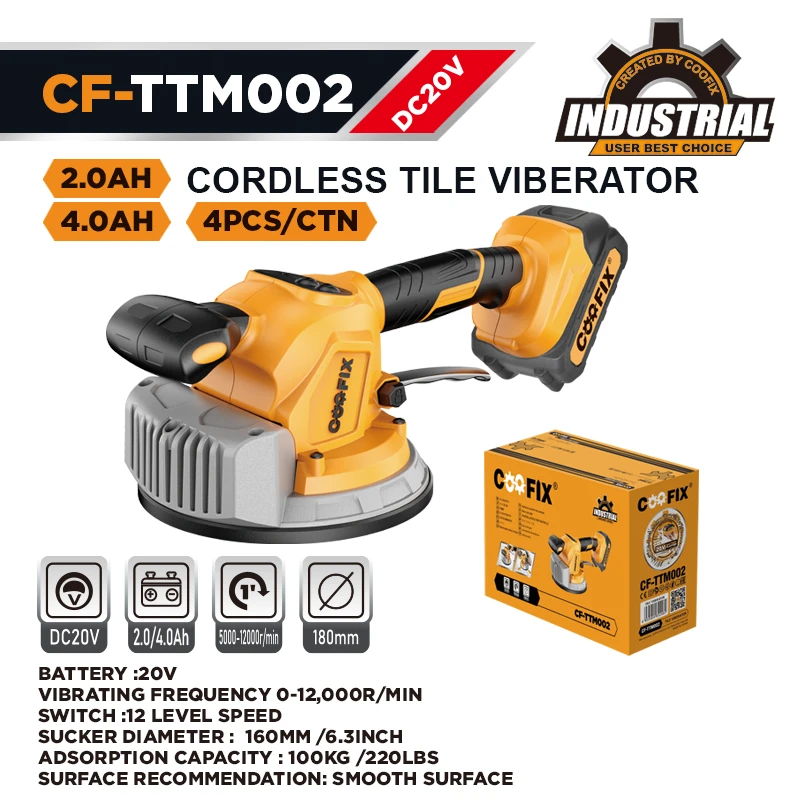 20V Cordless Tile Vibrator factory